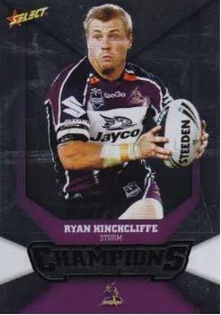 2011 NRL Champions - Silver Parallel #SP80 Ryan Hinchcliffe Front